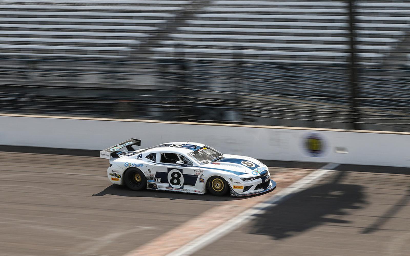 Double Podium for Drissi and Heartfelt Technical Woes for Loshak in Brickyard Trans Am