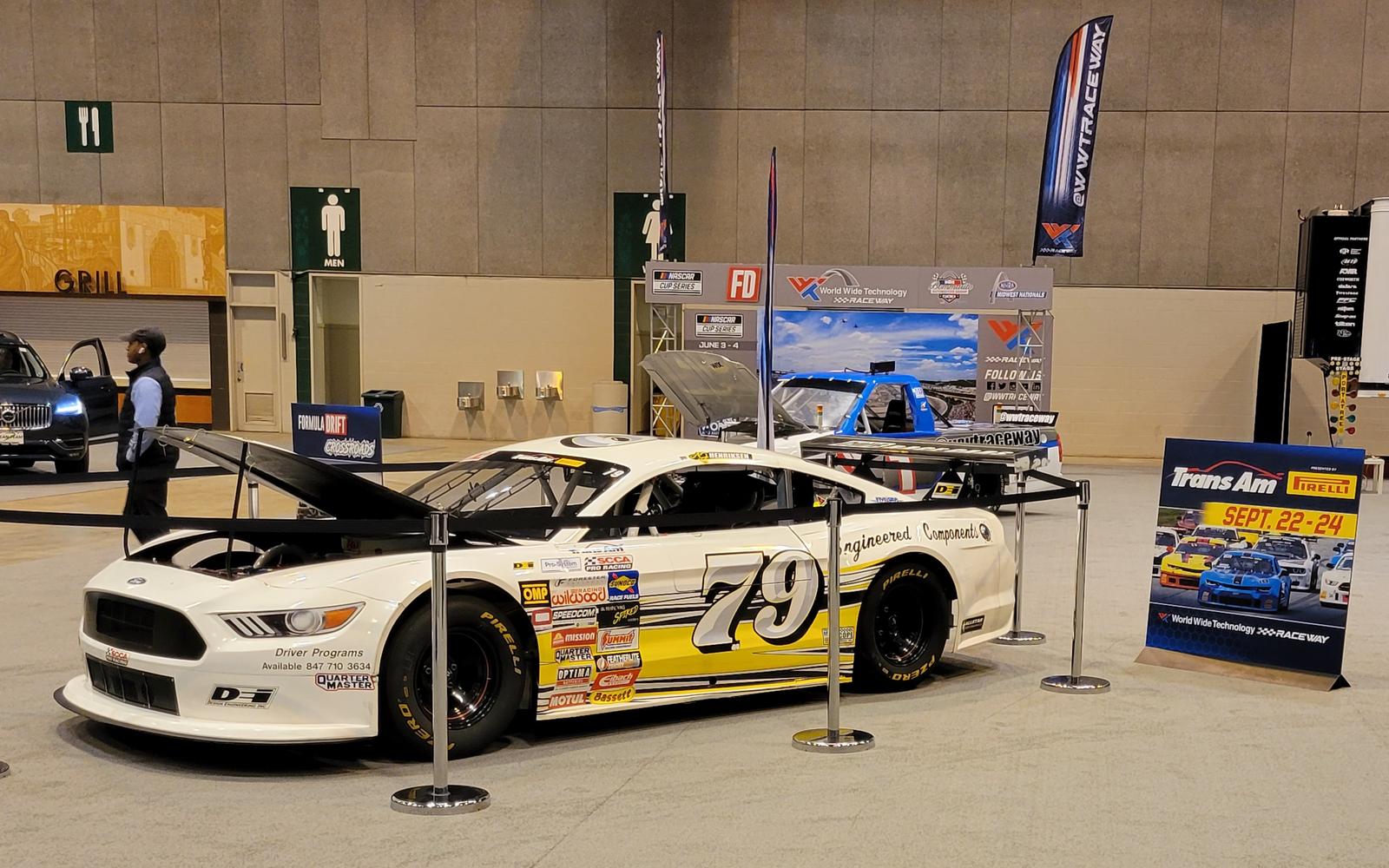Trans Am Series TA2 Car on Display at St. Louis Auto Show