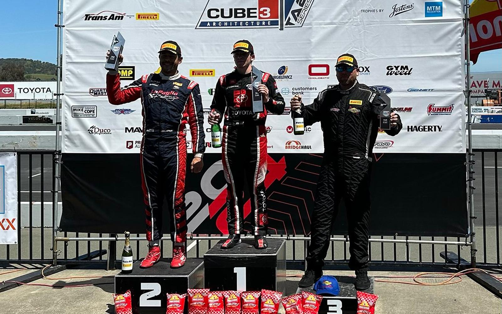 Abbate and Ruggiero Push Nitro Motorsports to the Podium in the  Trans Am Series Presented by Pirelli Western Championship 