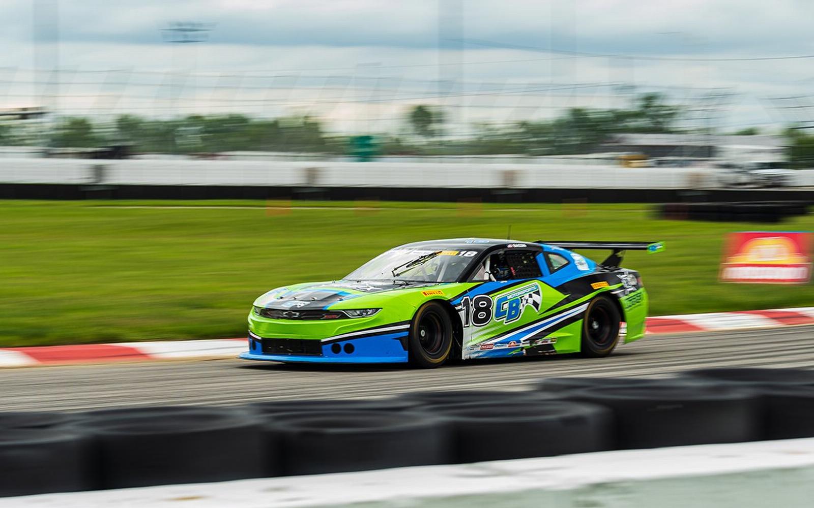 Caleb Bacon Will Fly CB Motorsports Flag at Pitt Race