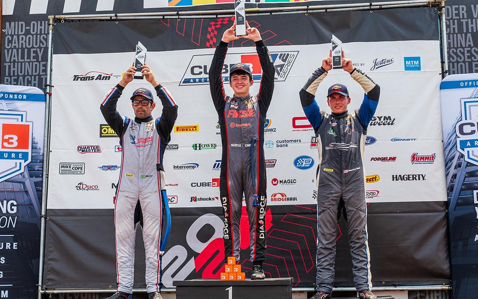 Nitro Motorsports Claims Top Two Steps on  Trans Am Podium with Brent Crews Winning TA2