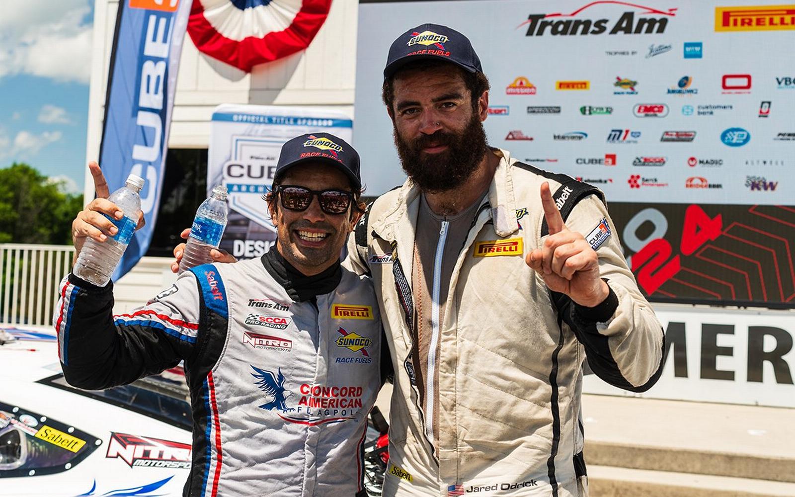 Nitro Motorsports Wins with Rafa Matos and Jared Odrick at Road America