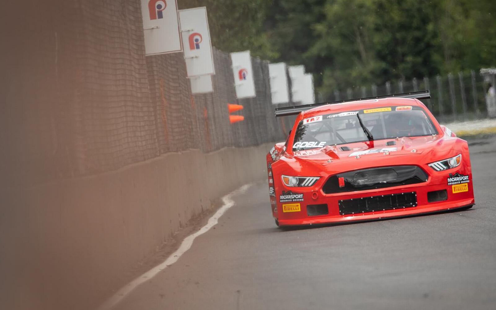 Puncture Under Caution Slows Goble’s Run in Portland