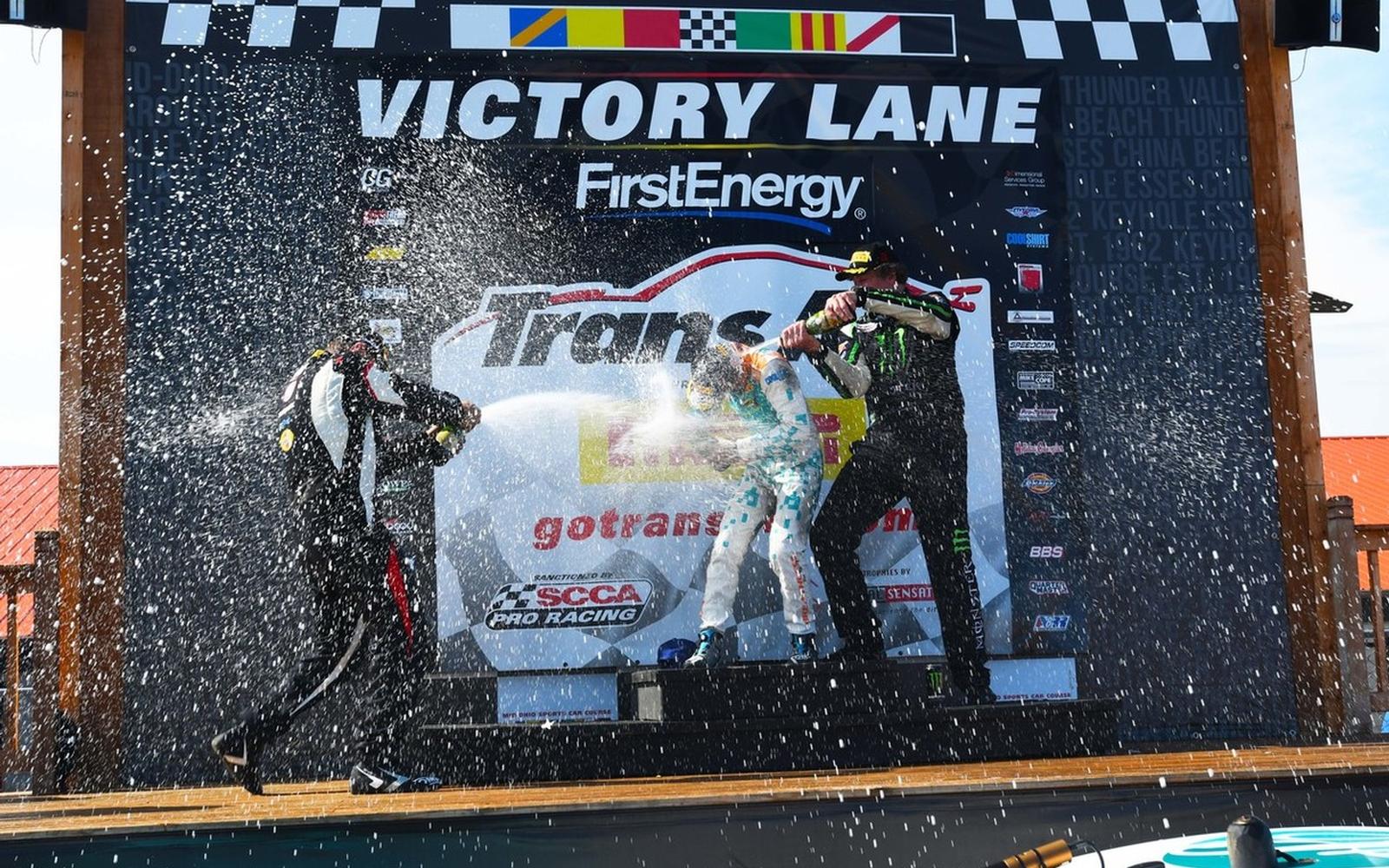 Burtin Racing turns up Podium for Loshak but bad luck for Drissi at Mid Ohio Trans Am