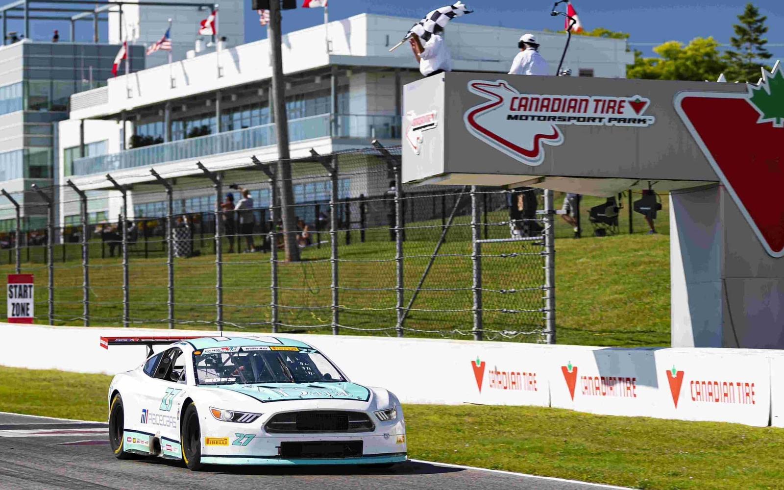 Workmanlike Day for TeamSLR at Canadian Tire Motorsport Park