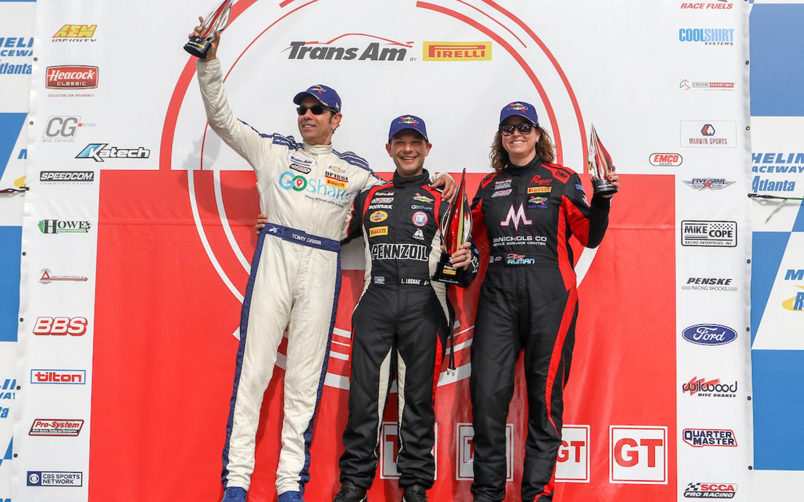 Burtin Racing Dominate Road Atlanta with Trans Am Victory  