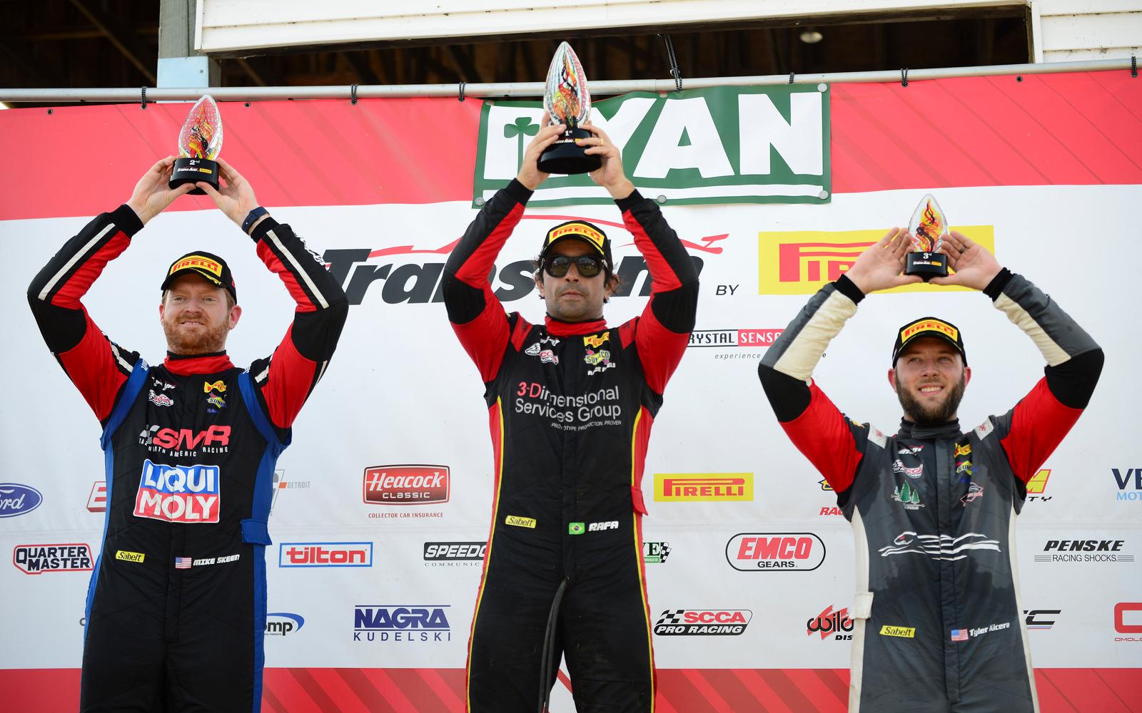Kicera Battles to A Podium in Brainerd