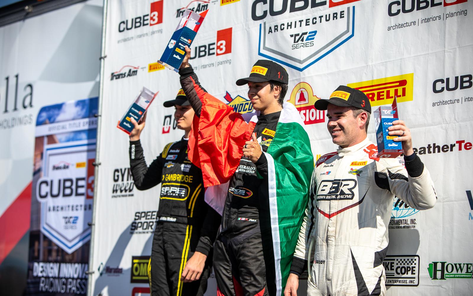 Helio Meza Wins in CUBE 3 Architecture TA2 Series Debut at COTA, Jared Odrick Clinches Pro/Am Challenge Title with Victory