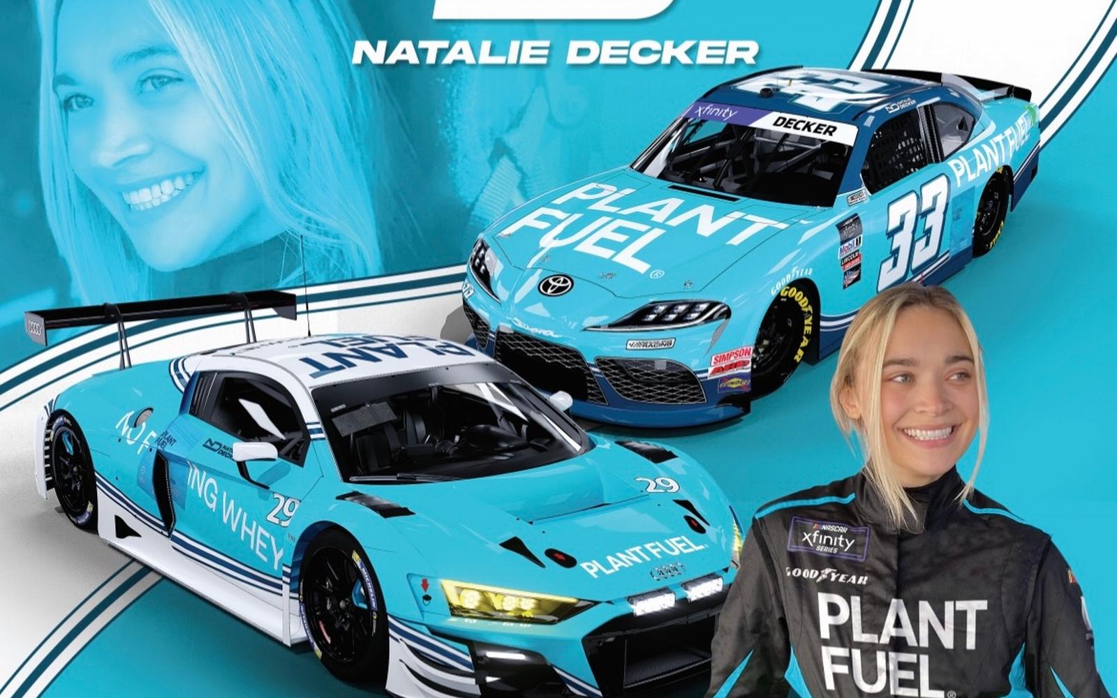 Natalie Decker (2021 Trans Am Pro Am Champion) Returns With Partner PlantFuel at Charlotte Motor Speedway's ROVAL with Ave Motorsports