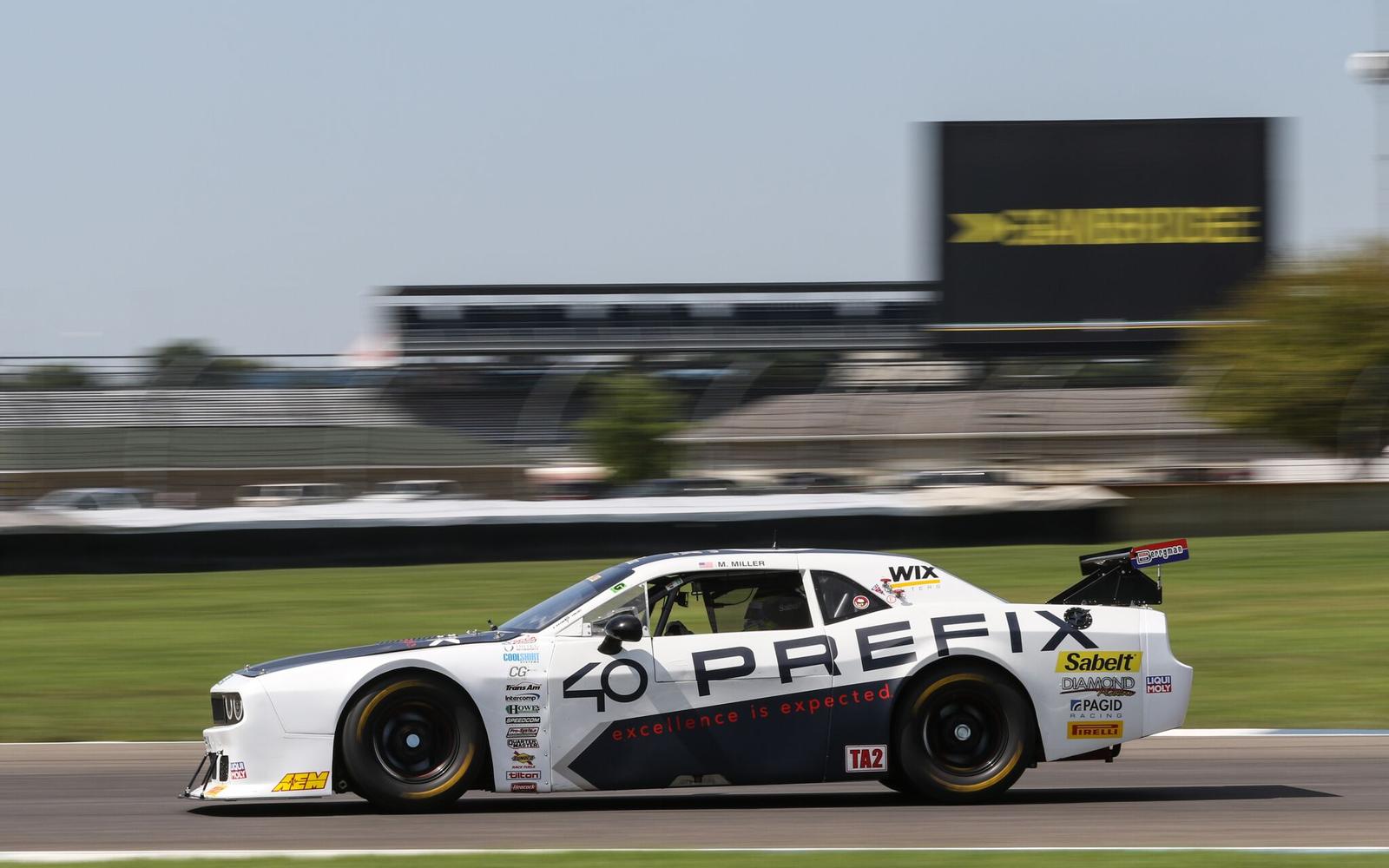 MILLER SLIDES BY MATOS FOR TA2 POLE START AT INDIANAPOLIS MOTOR SPEEDWAY
