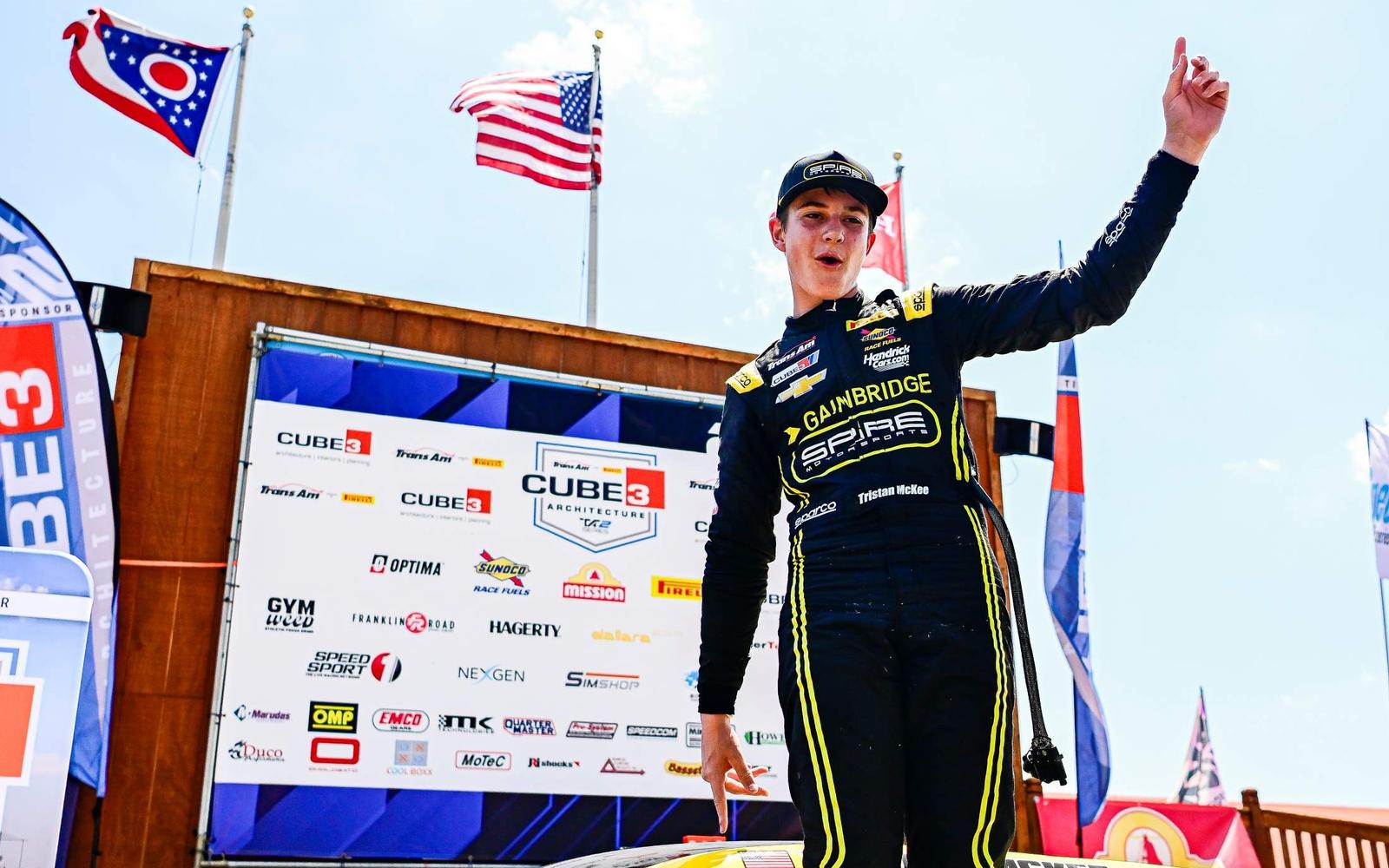 Teen Tristan McKee Scores First Trans Am Win 