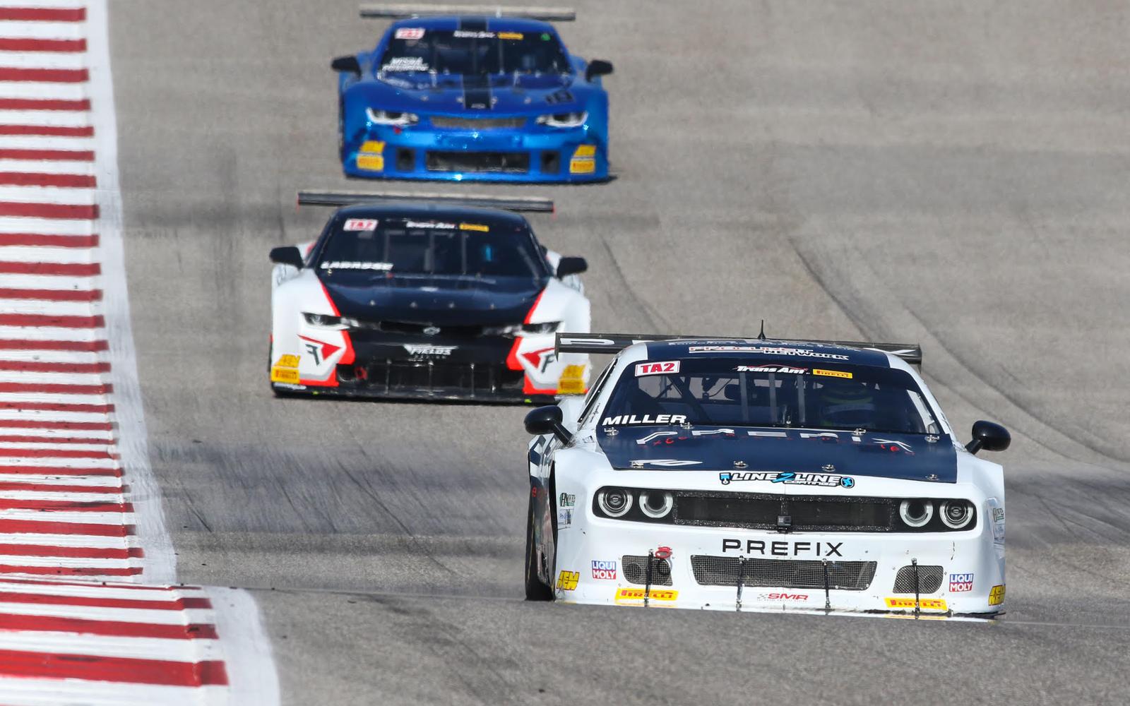 Trans Am News Flash: Marc Miller Wins Race and TA2 Championship at CoTA