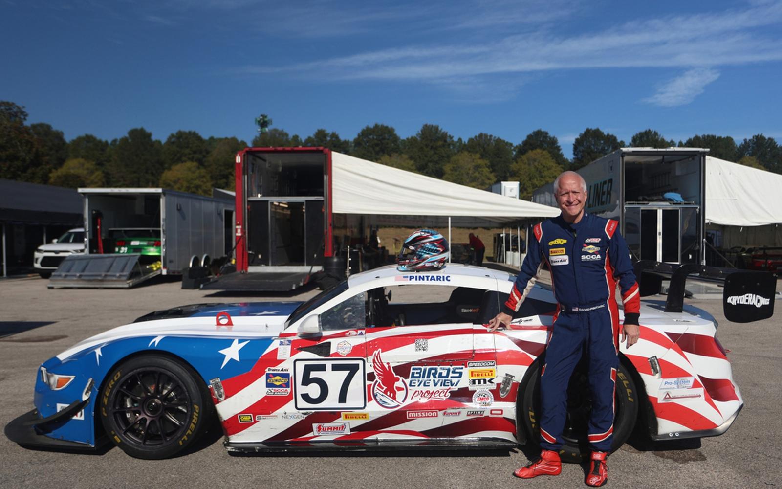 Trans Am Veteran David Pintaric Launches Awareness Campaign to Support Birds Eye View Project