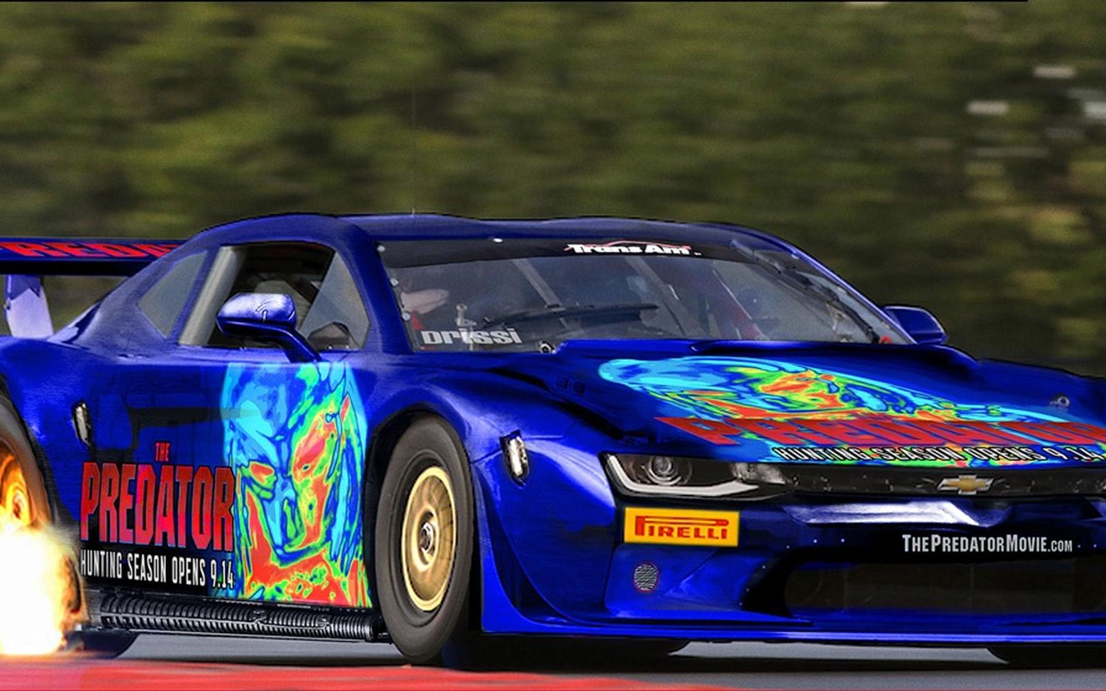 Tomy Drissi, Road America, No. 8 Camaro PREDATOR! ’Nuff Said…