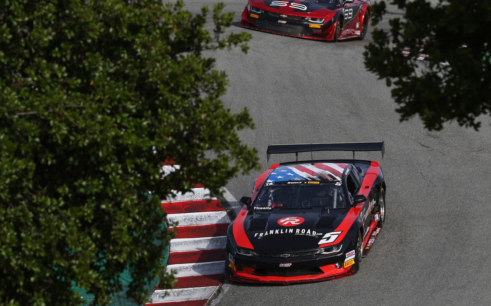 Thwaits Masterclass Clinches Double Podiums at Laguna Seca Trans Am