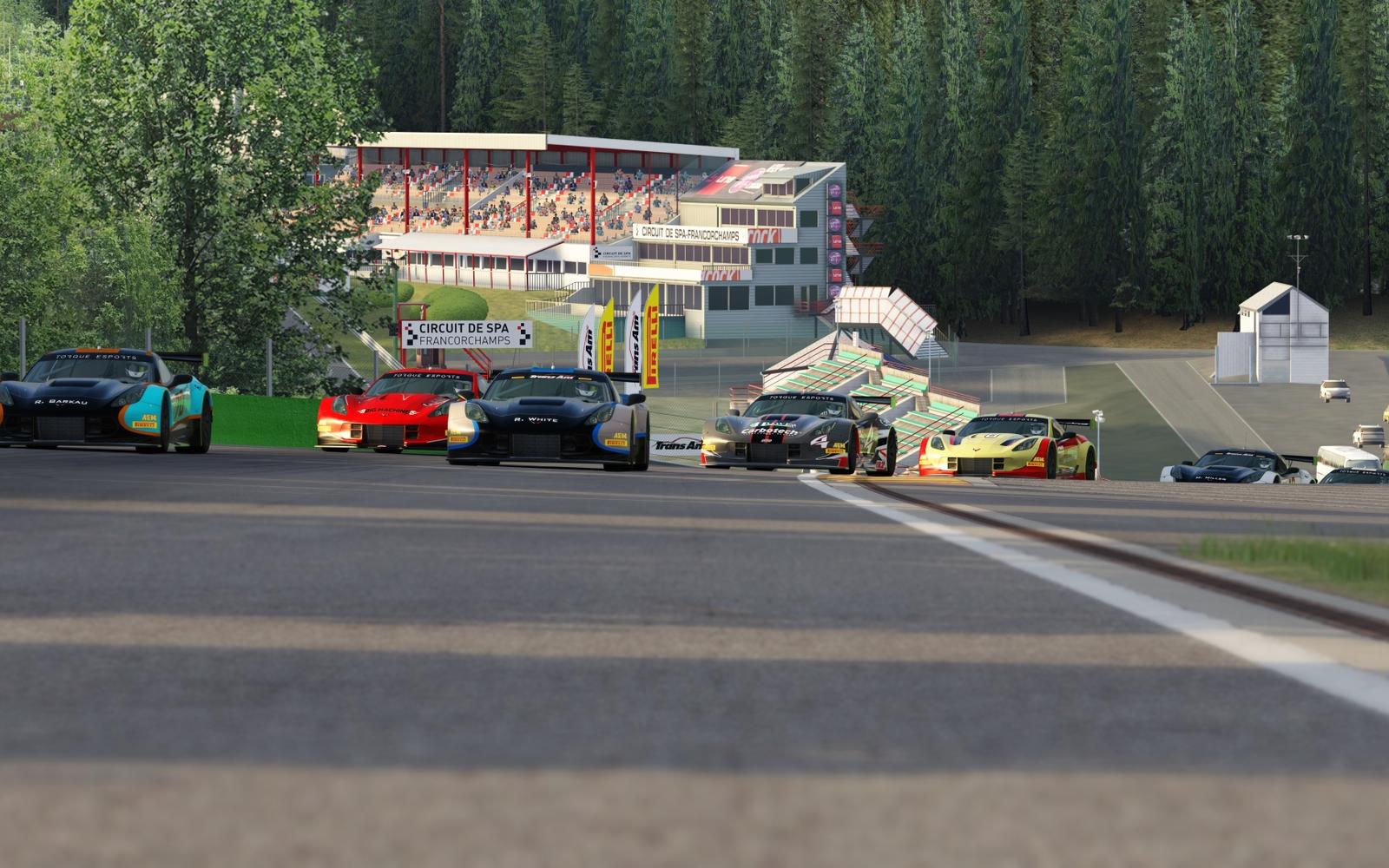 Trans Am By Pirelli Esports Championship Holds Next Round at Circuit de Spa-Francorchamps 