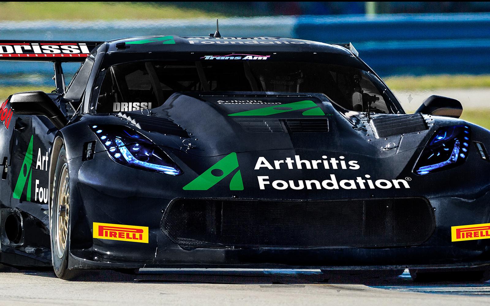 Tomy Drissi Supports the Arthritis Foundation Racing Trans Am West at Auto Club Speedway