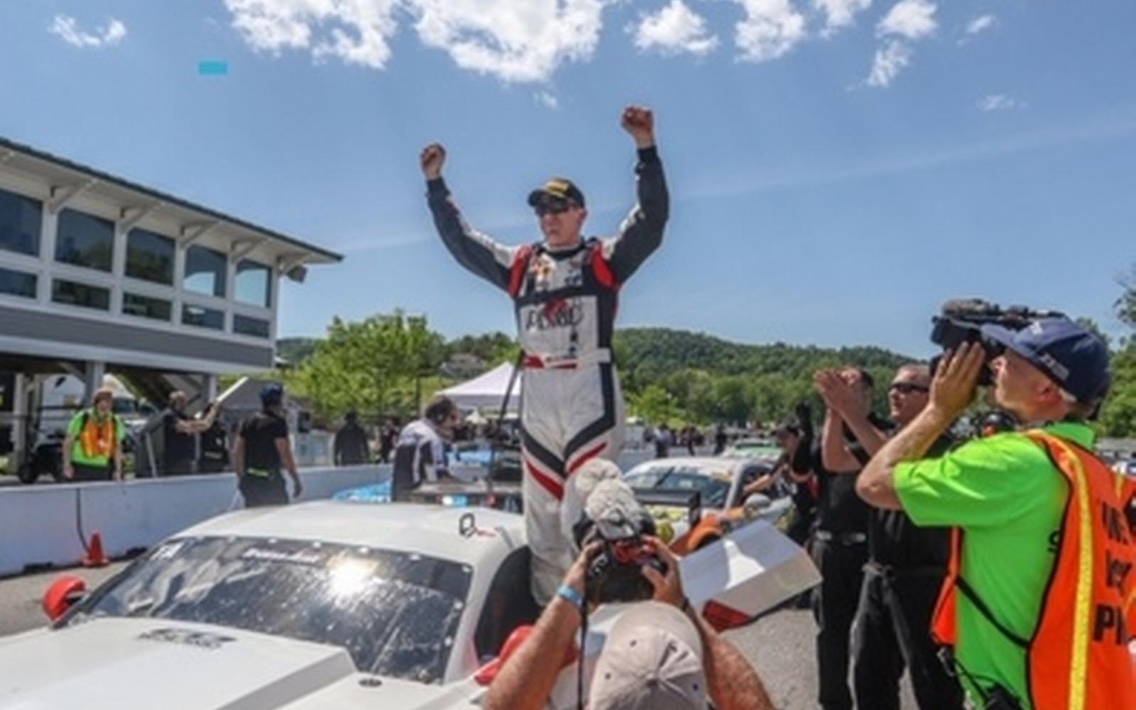 DYSON DOMINATES AT LIME ROCK PARK TRANS AM; TAKES CHAMPIONSHIP LEAD