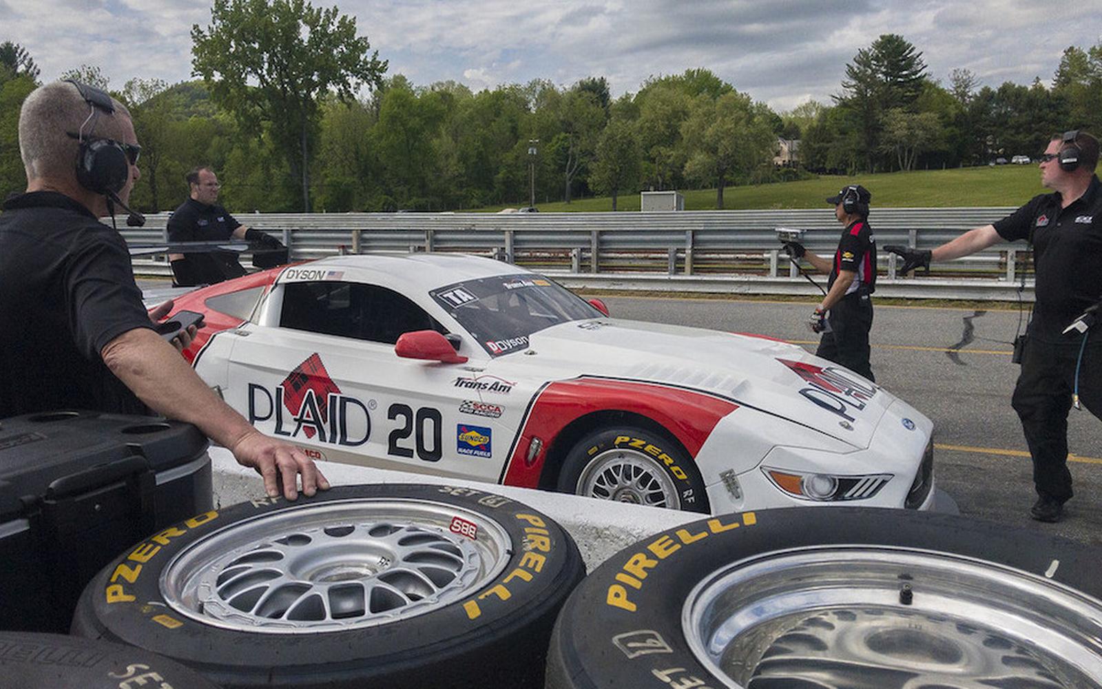 Dyson rebounds from Hoosier 100 crash to top Trans Am times at Lime Rock