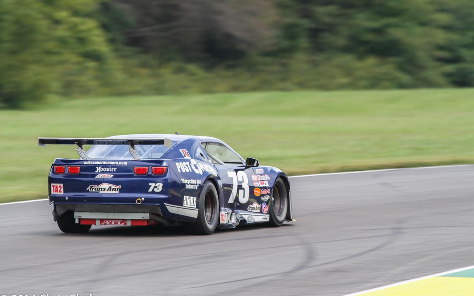 Kevin Poitras takes second at VIR for Mike Cope in Trans Am’s TA2 class