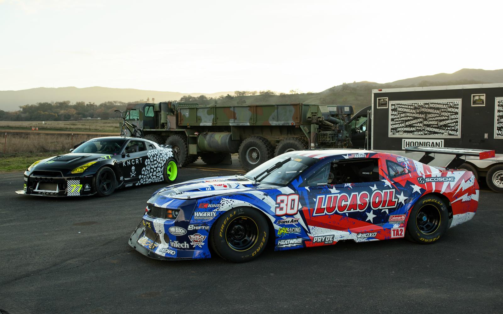 Grr Racing's Michele Abbate New 2021 Lucas Oil TA2 Livery Video and Hoonigan Episode