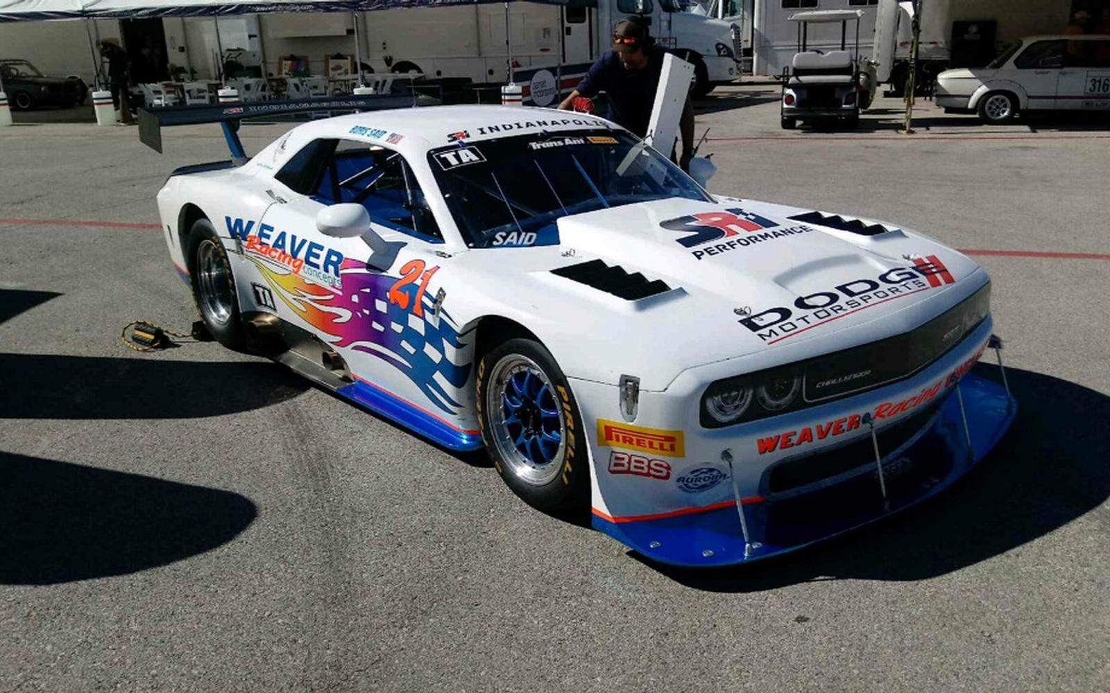 Boris Said and Weaver in action at COTA