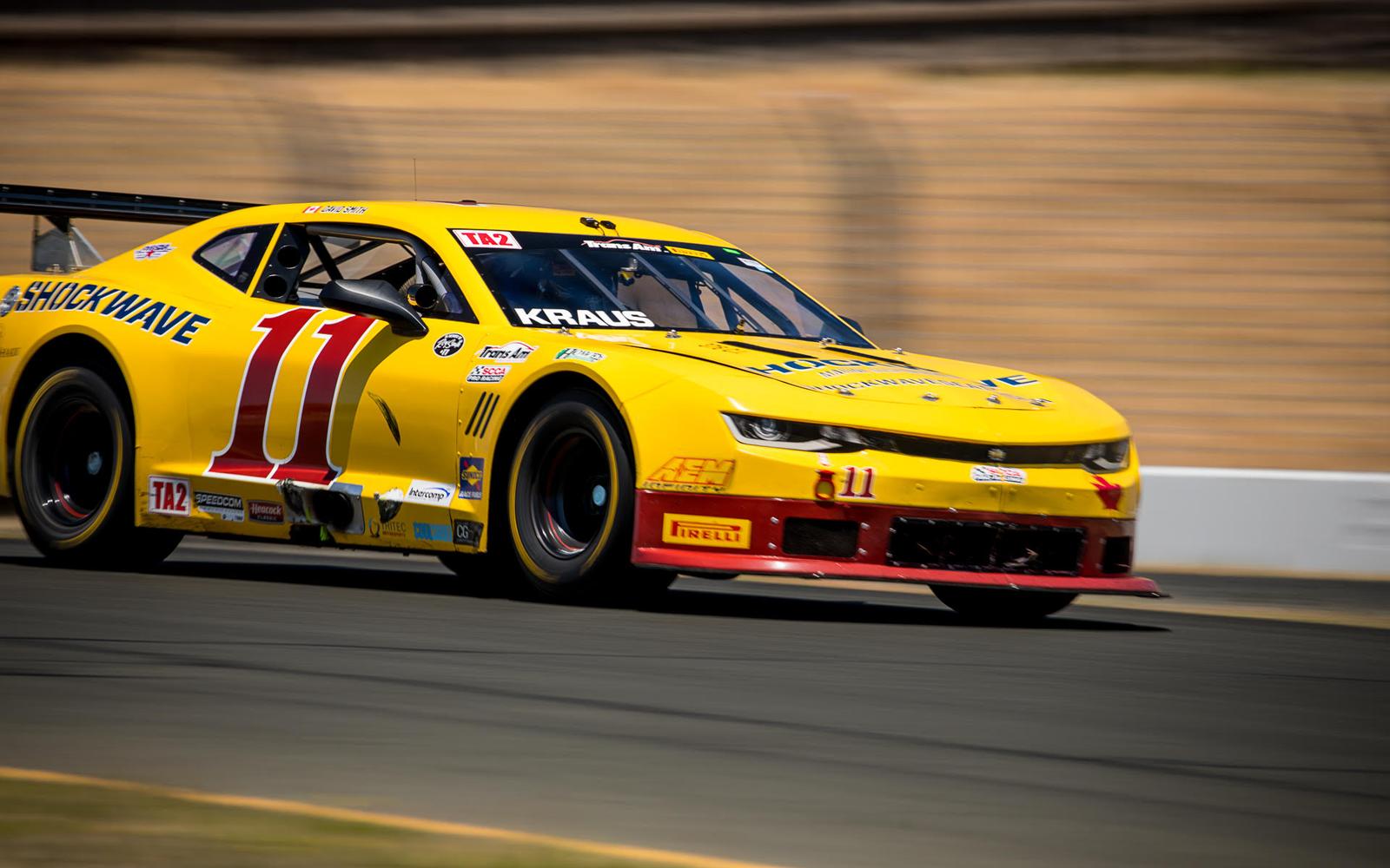 KRAUS GRABS OVERALL VICTORY AT SONOMA IN TRANS AM DEBUT