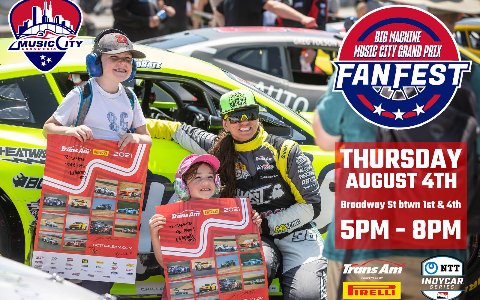 Trans Am TA2's Michele Abbate Set to Make Her Street Circuit Debut with the Music City Grand Prix in Nashville