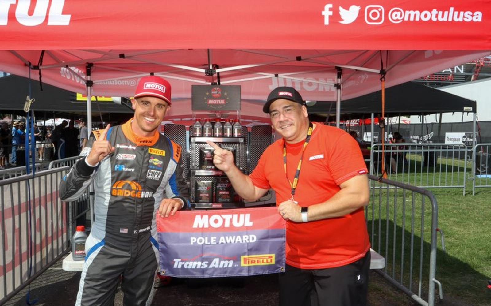 Thomas Merrill Wins Motul Pole Award at Big Machine Music City Grand Prix, Sets New Track Record