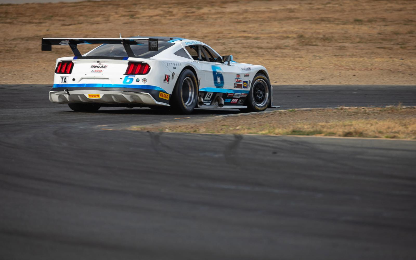 Pickett Sets Trans Am Qualifying Record in Sonoma