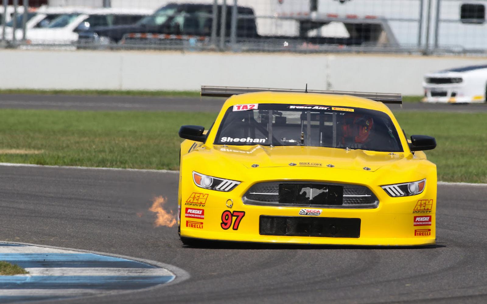 Damon Racing Sets Great Pace at Trans Am Indianapolis