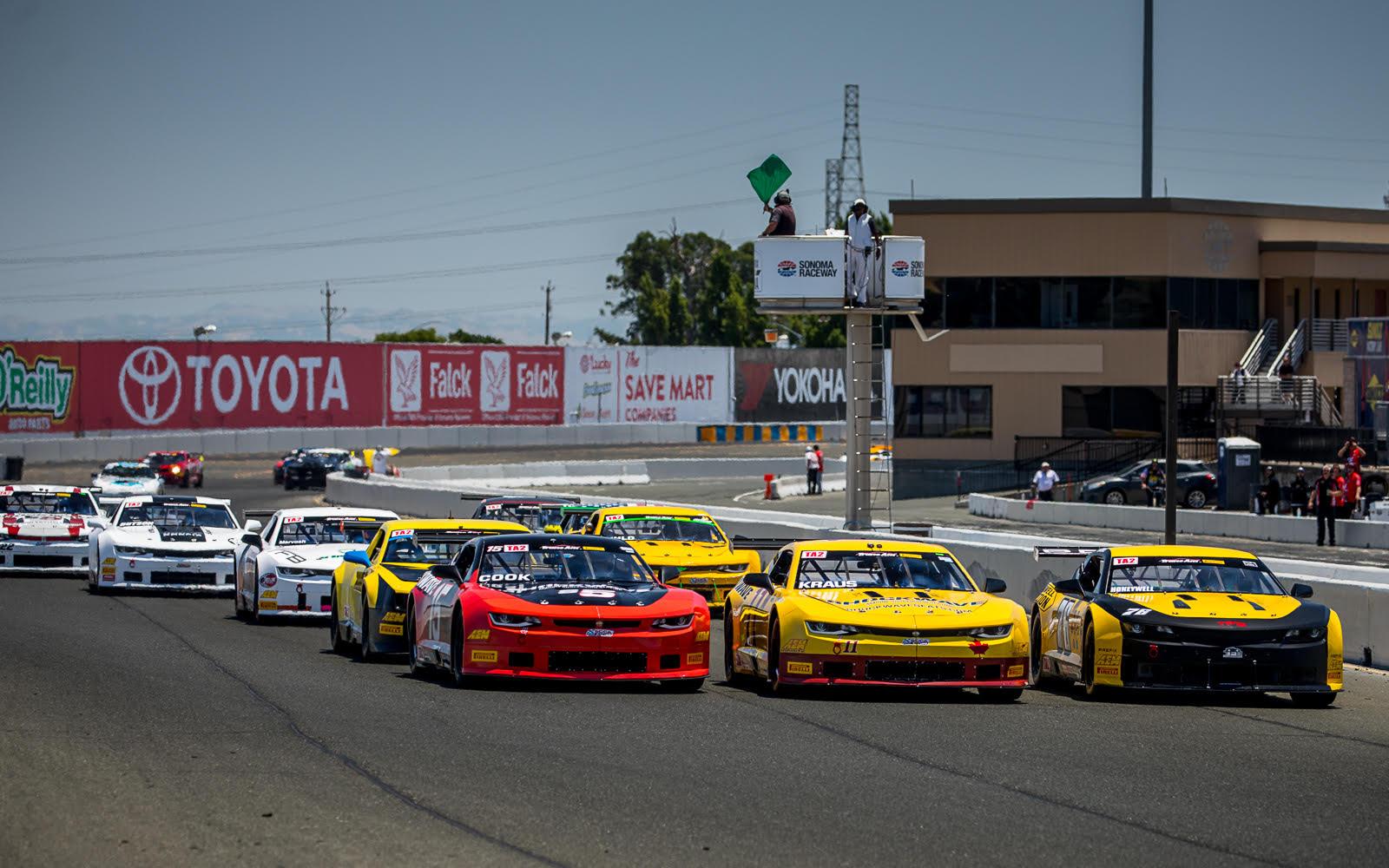 Wild Weekend at Sonoma Raceway Ends with Rookie's Maiden Trans Am Victory