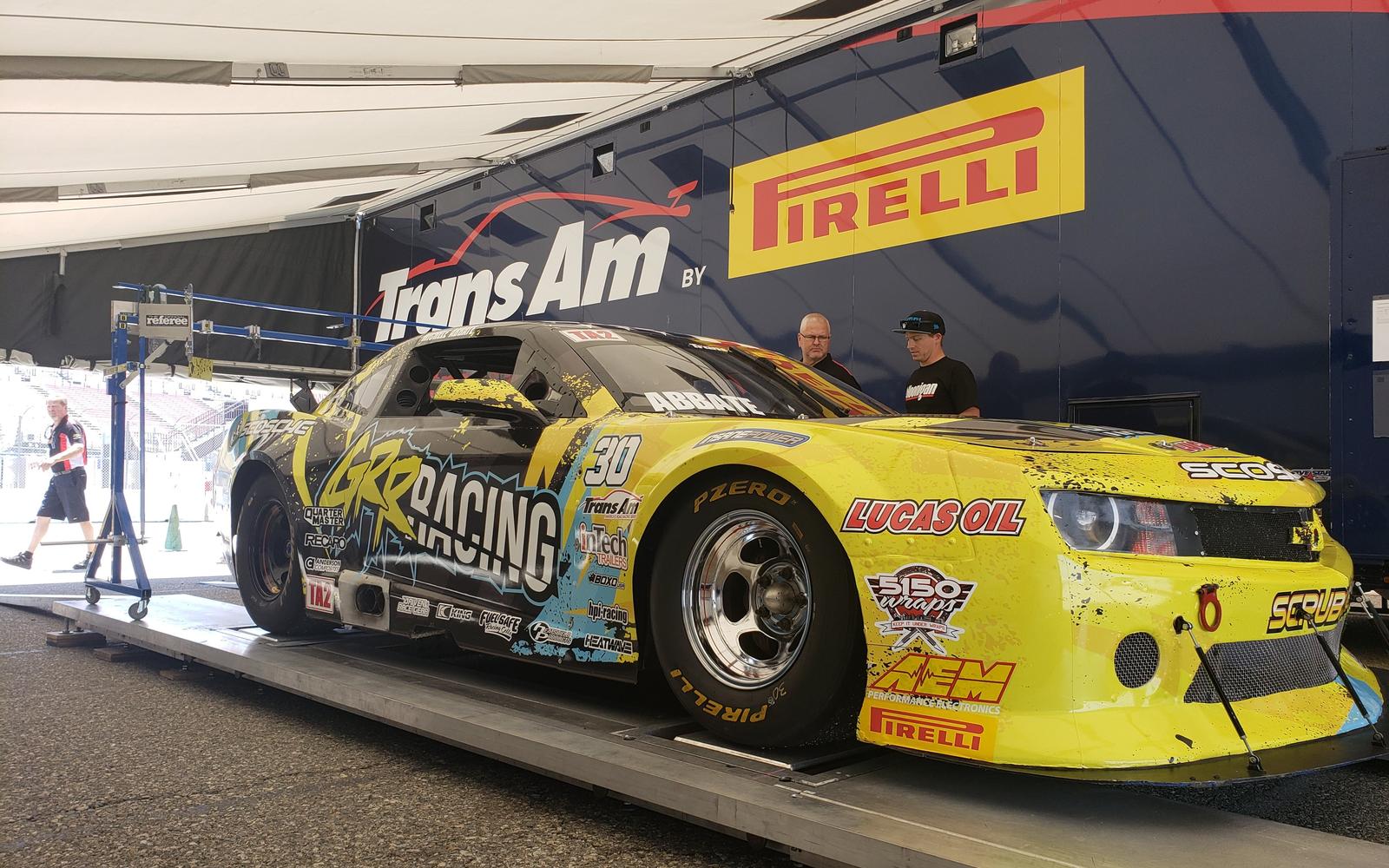 Grr Racing's Abbate Faces Engine Woes at Round 2