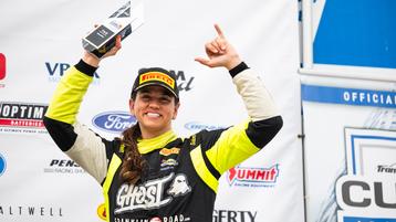 Podium Finish for Abbate at Road Atlanta Honoring Her Brother