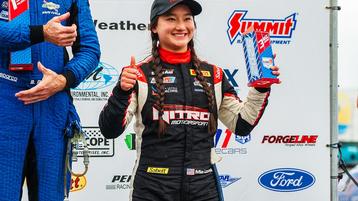 Mia Lovell Earns Podium Result in Trans Am  Series Presented by Pirelli Western Championship