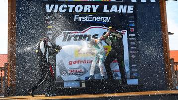 Burtin Racing turns up Podium for Loshak but bad luck for Drissi at Mid Ohio Trans Am