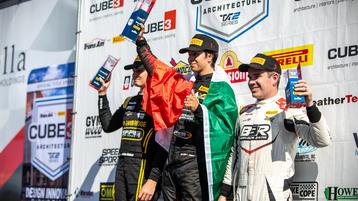 Helio Meza Wins in CUBE 3 Architecture TA2 Series Debut at COTA, Jared Odrick Clinches Pro/Am Challenge Title with Victory
