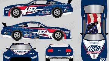 Partner Brazen Sports Helps Land USA Shooting on Trans Am Series Race Car