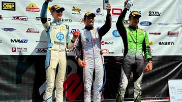 Runner-Up Finish for TeamSLR Newcomer at Lime Rock
