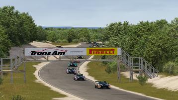 Kicera and Hurley Face Off in the Penultimate Trans Am by Pirelli Esports Round