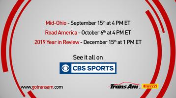 Continued Audience Growth for Trans Am Series (Trans Am Returns to TV)