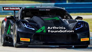 Tomy Drissi Supports the Arthritis Foundation Racing Trans Am West at Auto Club Speedway
