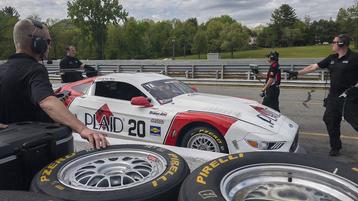 Dyson rebounds from Hoosier 100 crash to top Trans Am times at Lime Rock