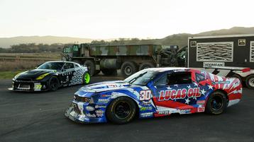 Grr Racing's Michele Abbate New 2021 Lucas Oil TA2 Livery Video and Hoonigan Episode