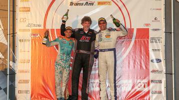 Drissi Impressive Drive with Lucas Oil Slick Mist Camaro VIR Podium Finish 